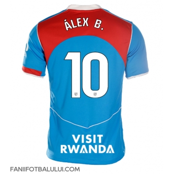 Atletico Madrid Alex Baena #10 Tricou Fotbal Replică 2025-26 Femei Treilea